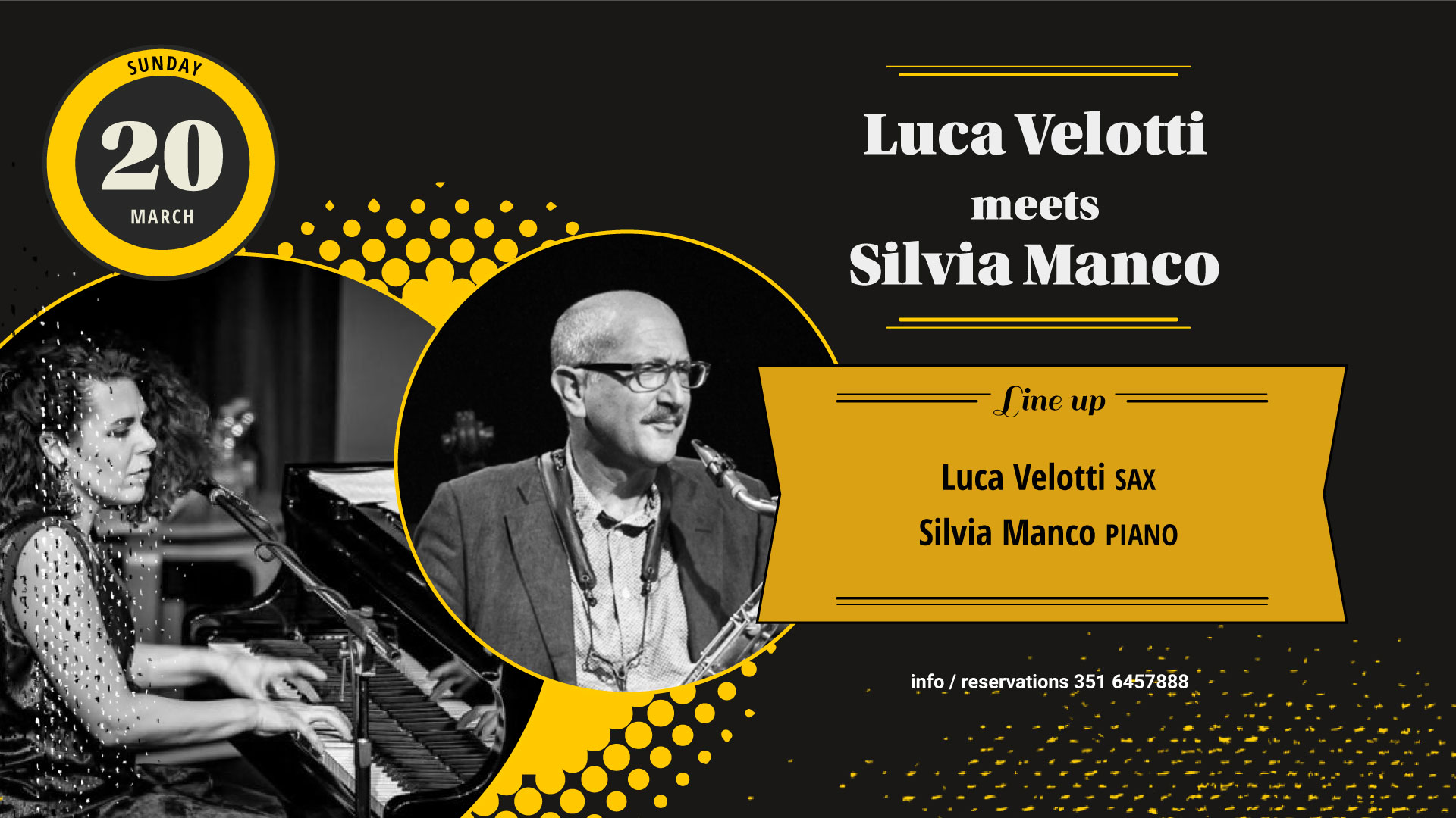 Luca Velotti meets Silvia Manco – Gregory's Jazz Club