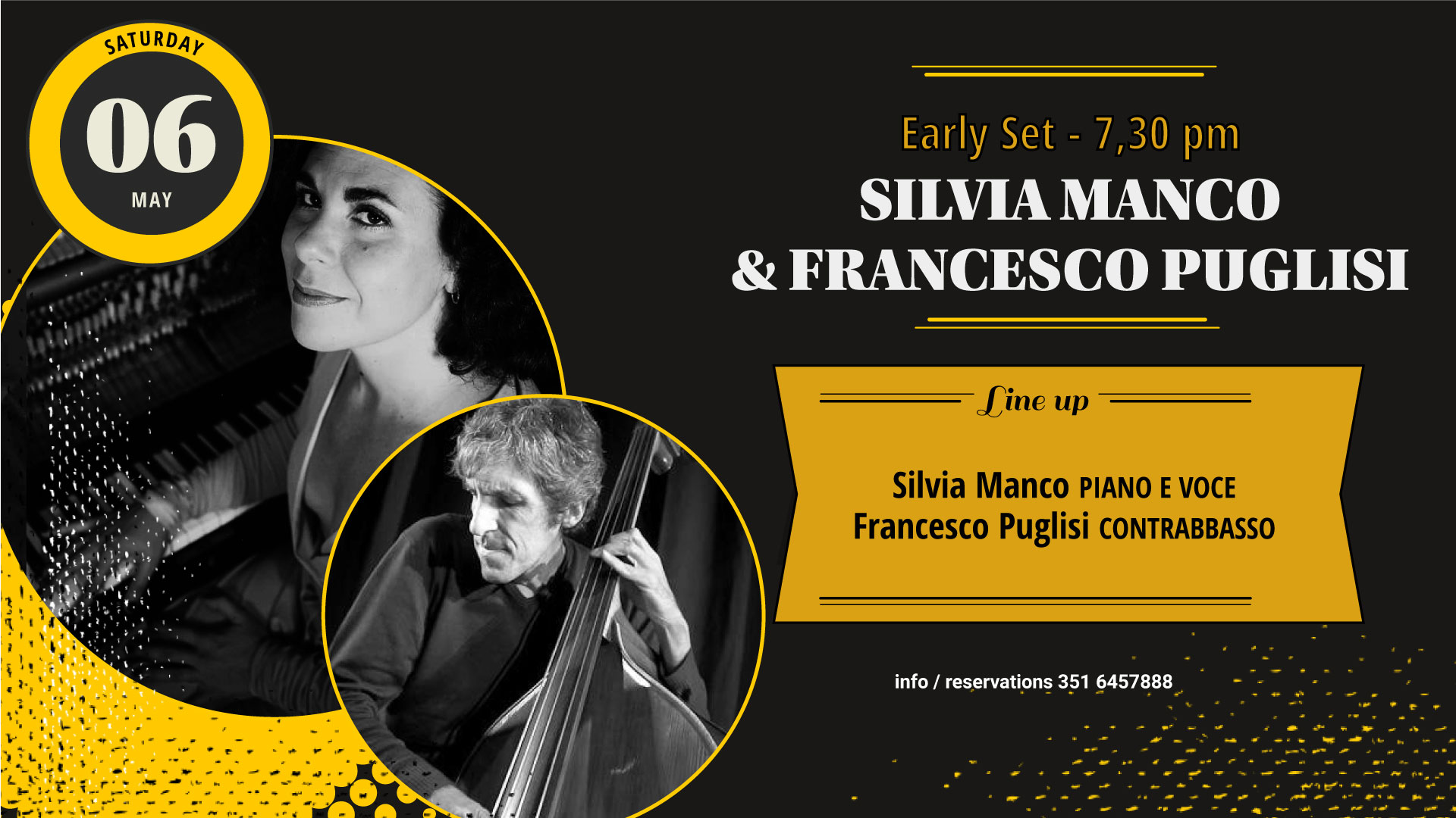 Early Set: Silvia Manco & Francesco Puglisi – Gregory's Jazz Club