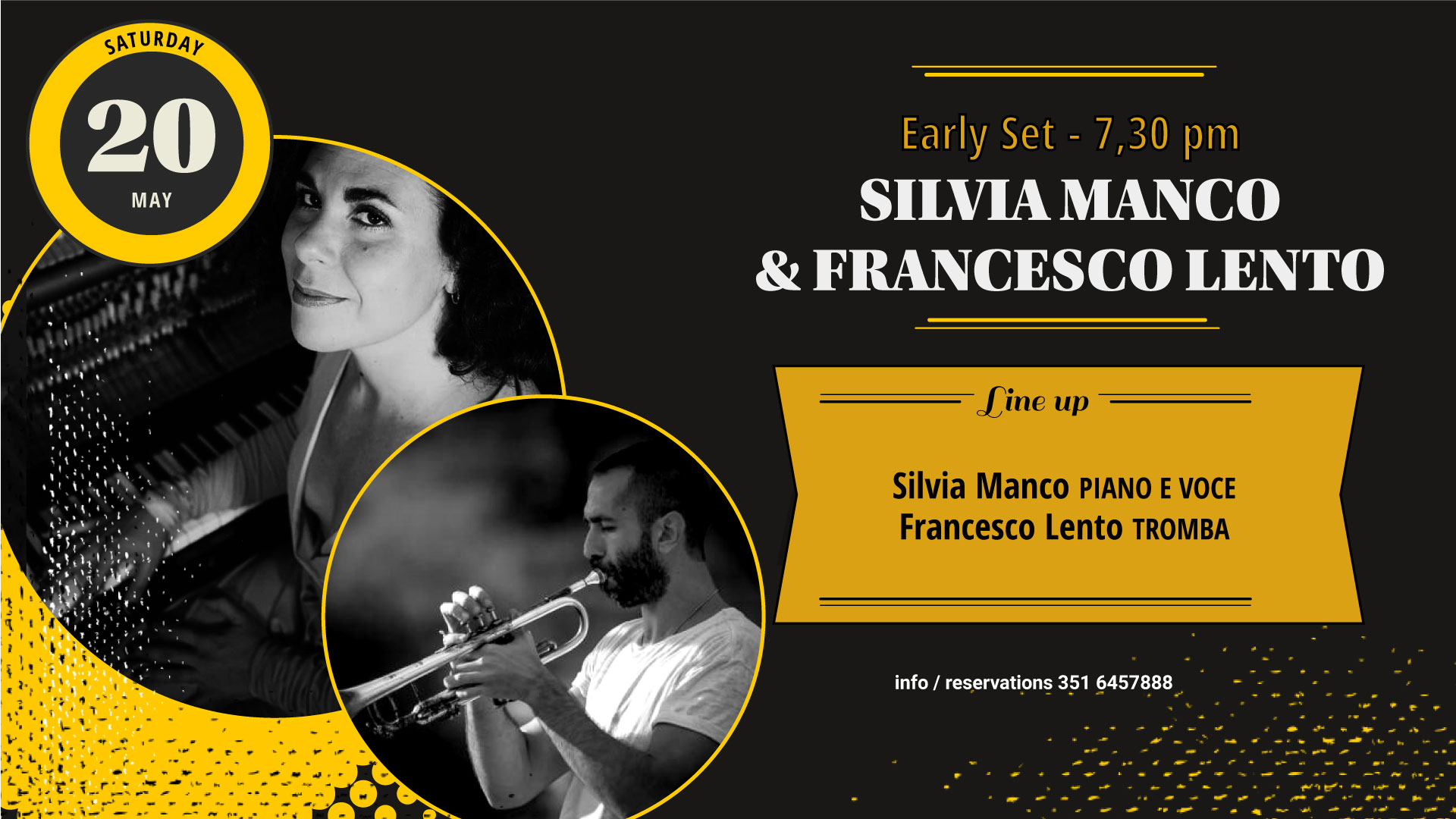 Early Set: Silvia Manco & Enrico Bracco – Gregory's Jazz Club