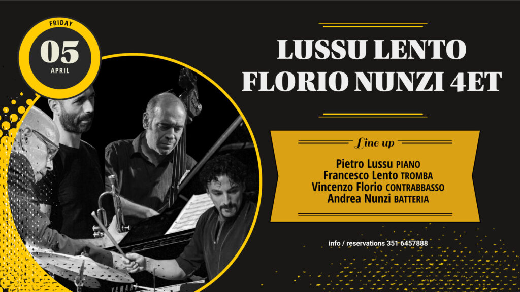 Lussu Lento Florio Nunzi Quartet
