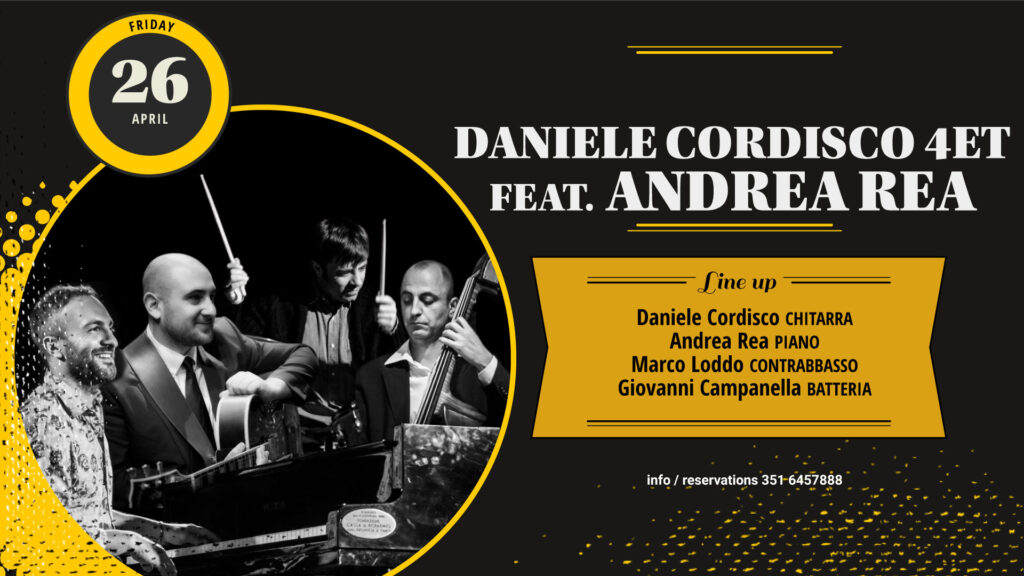 Daniele Cordisco 4et feat. Andrea Rea