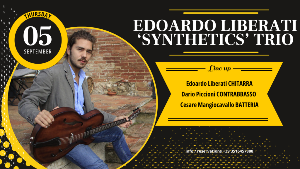 Edoardo Liberati ‘Synthetics’ Trio