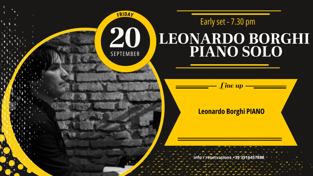 Leonardo Borghi piano solo