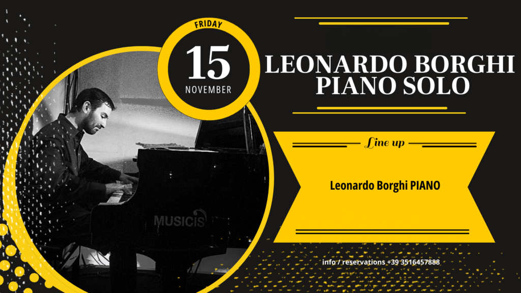 Leonardo Borghi piano solo