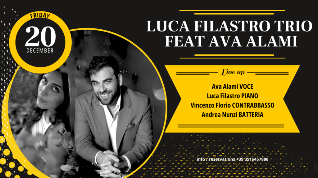 Luca Filastro Trio feat Ava Alami